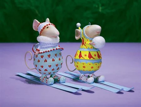 Patience Brewster Dash Away Skiing Mice