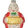 Inge Glass Squeeze Box Man Ornament Christmas