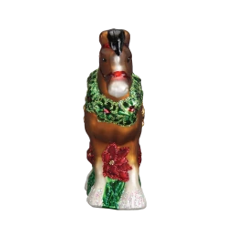 Old World Christmas Holiday Clydesdale Ornament