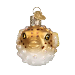 Old World Christmas Pufferfish Ornament