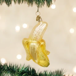Old World Christmas Peeled Banana Ornament