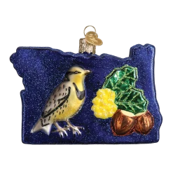 Old World Christmas State Of Oregon Ornament