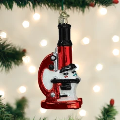 TheHolidayBarn.com Microscope Ornament Christmas
