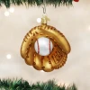 Old World Christmas Baseball Mitt Ornament