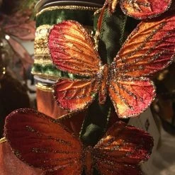 Katherine's Collection Butterfly Ribbon, Spice Traditions New!