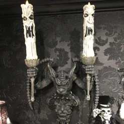 Katherine's Collection Gargoyle Candelabra Sconce