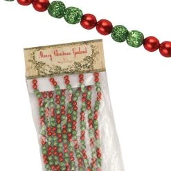 Bethany Lowe Traditional Christmas Glittered Garland