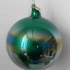 Winward Jim Marvin Ornaments Jim Marvin Teal Pearl Glass Ornaments