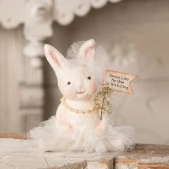 Bethany Lowe Ballerina Bunny - Dance Like No One Is Watching New!