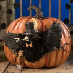 Bethany Lowe Cawing Pumpkin