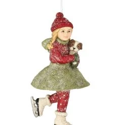 Bethany Lowe Skating Clare Ornament