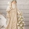Bethany Lowe Winter White Father Christmas