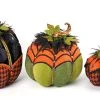 Katherine's Collection New! Bewitching Bash Paper Maché Pumpkins