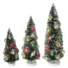 Raz Decorated Bottle Brush Trees New!