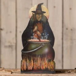 Bethany Lowe Bubble Bubble Toil & Trouble Witch Dummy Board