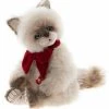 Charlie Bears Fur Baby Kitty Cat New!