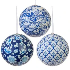 Raz Chinoiserie Ball Ornaments New!