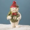Bethany Lowe Christmas Cheer Snowman With Wreath New!