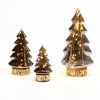One Hundred 80 Degrees Christmas Miracle Glass Trees With Lights New!