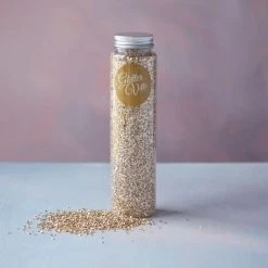 One Hundred 80 Degrees Chunky Gold Glitter New!