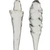 Sage & Co. Free-Form Solid Glass Icicle Ornaments