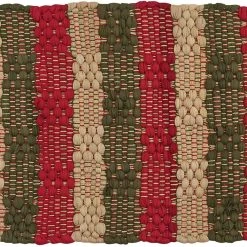 Park Hill New! Country Christmas Cotton Weave Placemats