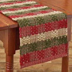 Park Designs New! Country Christmas Cotton Weave Runner