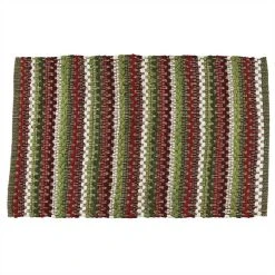 Park Designs New! Cozy Christmas Cotton Rag Rug