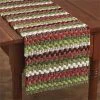 Park Designs Cozy Christmas Cotton Weave Runner New!