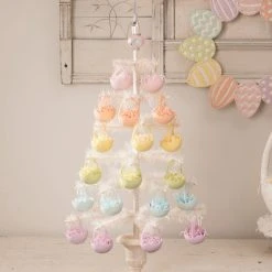 Bethany Lowe New! Yellow Cracked Egg Ornament