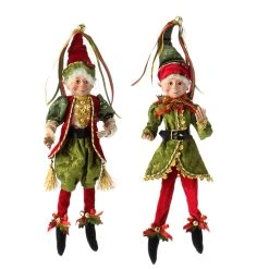 Raz New! Classic Christmas Elves, 16"