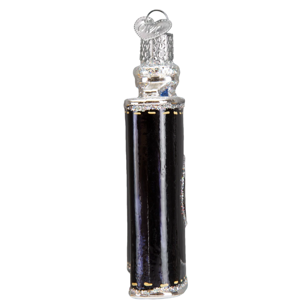 Old World Christmas Flask Ornament