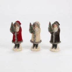 One Hundred 80 Degrees Flocked Belsnickel New!