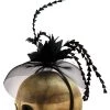 One Hundred 80 Degrees Halloween Delilah's Feather Fascinator