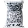 Creative Co-Op Happy Halloween Owl Pillow Pillows