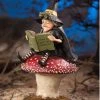 Bethany Lowe How To Cackle With Confidence Witch On Toadstool