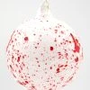 Winward New! Jim Marvin Peppermint Splash Glass Ball Ornaments