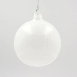 Winward Jim Marvin Snow White Bubblegum Glass Ornaments