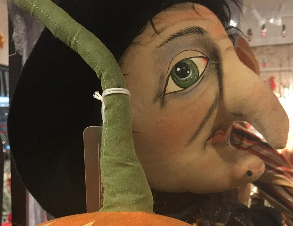 Joe Spencer Velma Witch Cloth Doll