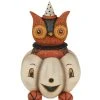 Bethany Lowe Owlbert Pumpkin Carriage New!