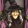 Katherine's Collection Hanging Witch Head New!