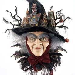 Katherine's Collection Which Way To Witchville Witch Wall Piece