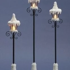 The Holiday Barn Christmas Music Boxes LED Lamp Posts