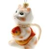 Cody Foster Lucky Cat With Goldfish Ornament