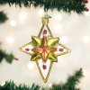 Old World Christmas Luminous Star Glass Ornament