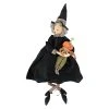 Gathered Traditions Joe Spencer Marleigh Witch With Pumpkin Doll