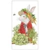 Mary Lake-Thompson Bunny Gardener Flour Sack Towel
