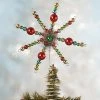 Bethany Lowe Merry & Bright Starburst Tree Topper New!