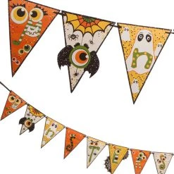 Bethany Lowe Monsters Banner Garland New!