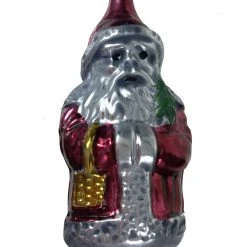 Nostalgie Christbaumschmuck Christmas Vintage Patina Belsnickel Santa Ornament